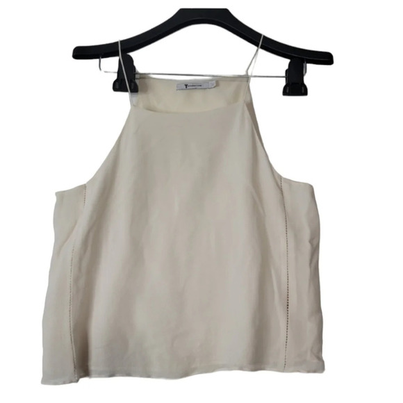 ALEXANDER Wang Women's Camisole Silk Sleeveless Basic white Off sz Midium - Picture 1 of 8